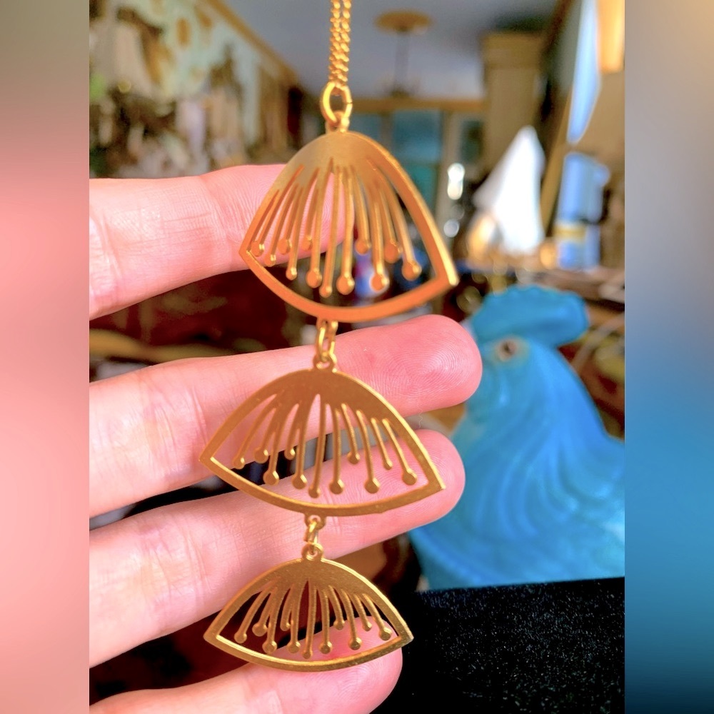 Shlomit Ofir” necklace gold jellyfish